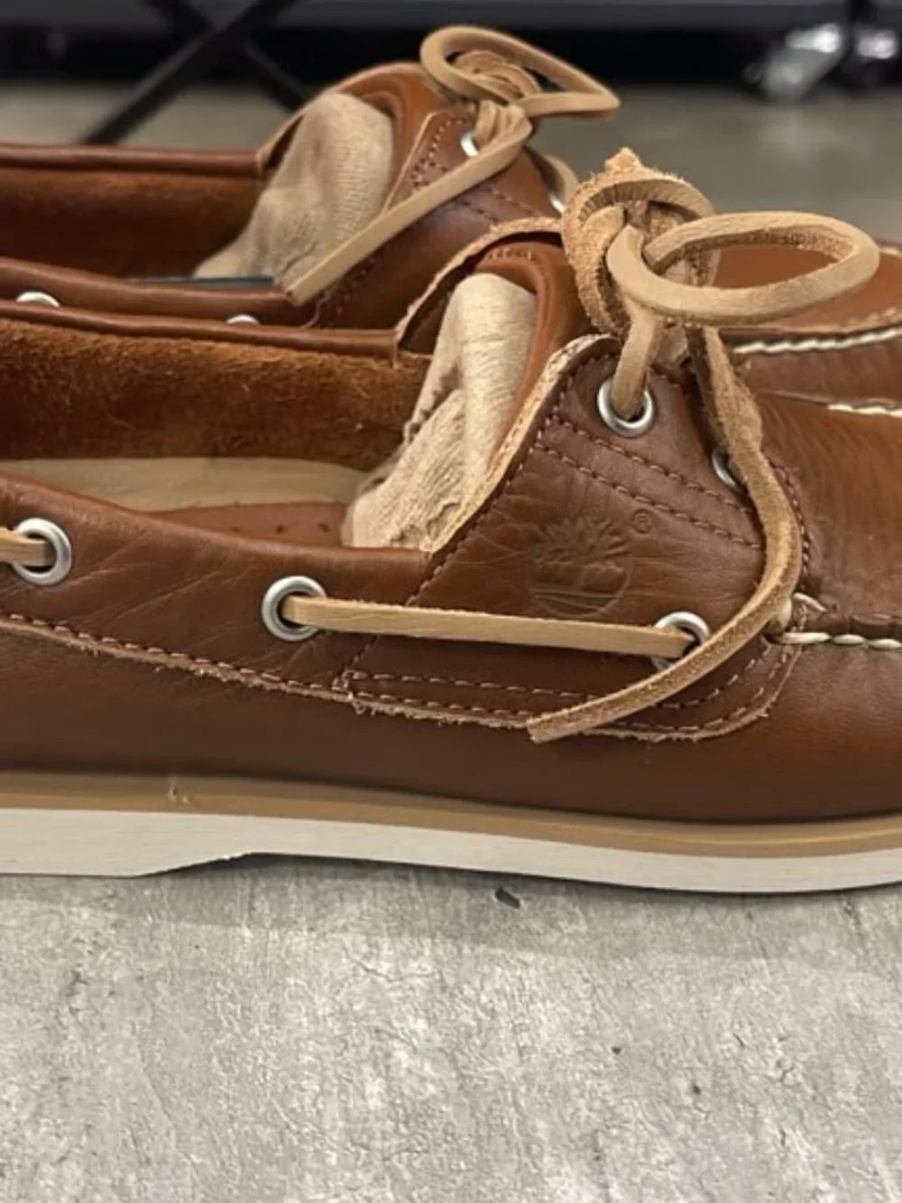 TIMBERLAND MEN'S CLASSIC BOAT SHOE RUST FULL GRAIN A4187-EM6 ALL SIZES